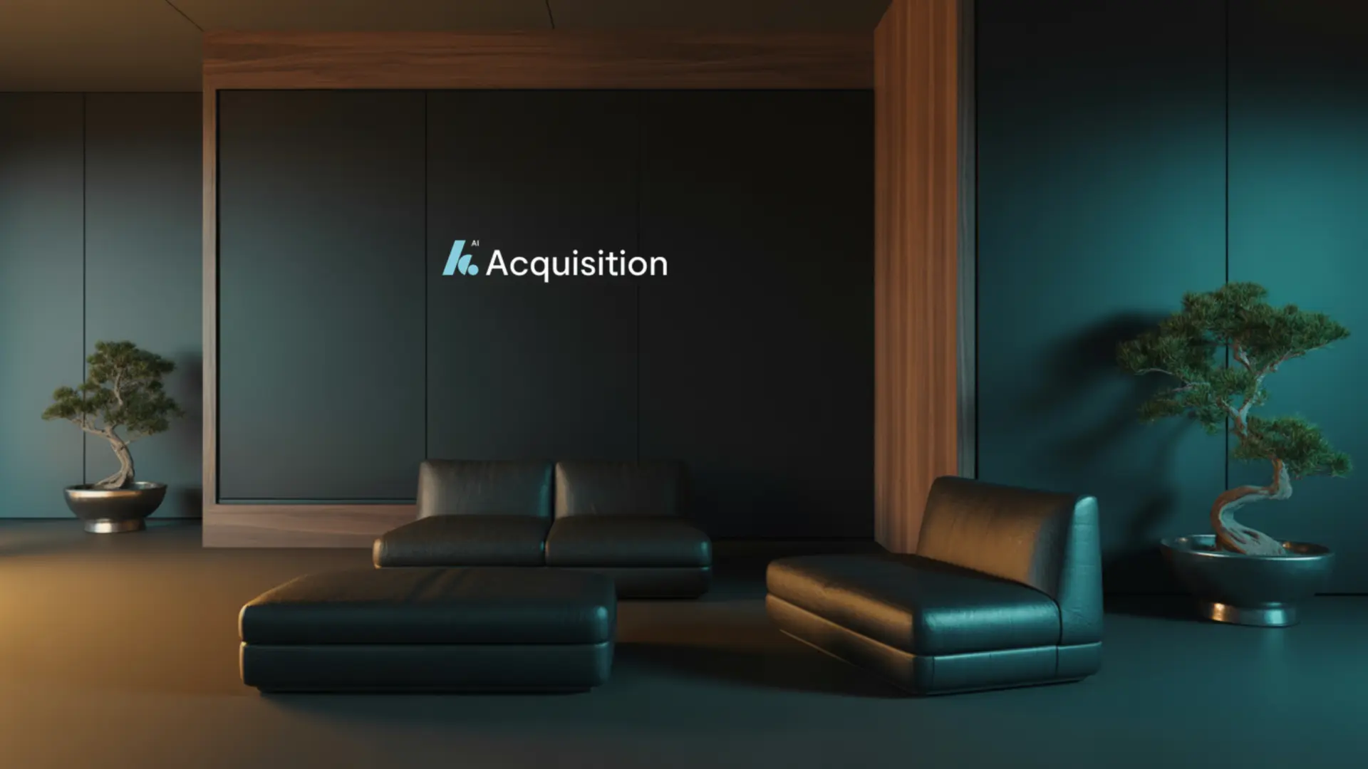 Dark Suite — Walnut AI Acquisition virtual background